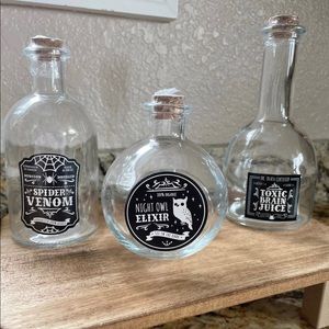 Potion bottle trio
